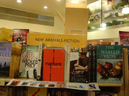 Rupture in bookstores